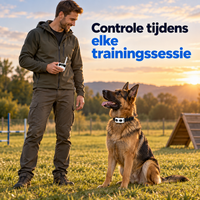 Trainingshalsband Grote Hond – 2-in-1 Draadloze Trainer met Bereik tot 300 m