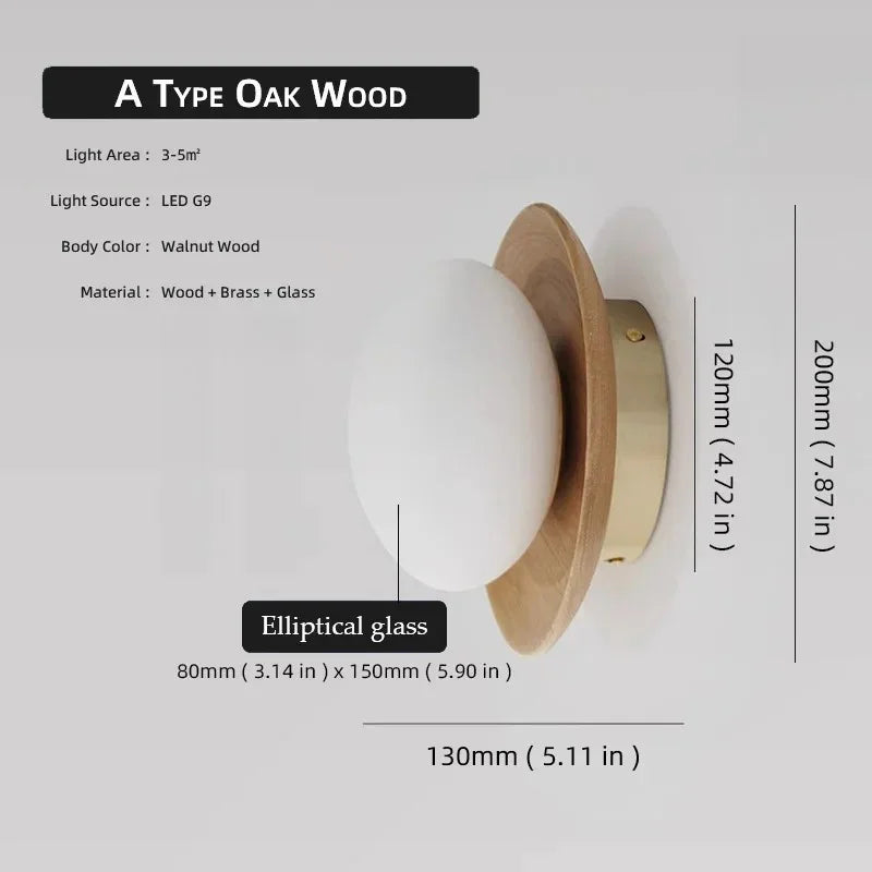 Glöd Wandlamp