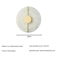 Cirka Alabaster Wandlamp