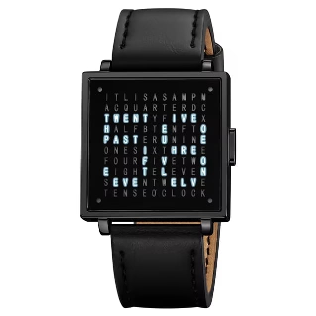 LexoTime - Unisex Tekst Horloge