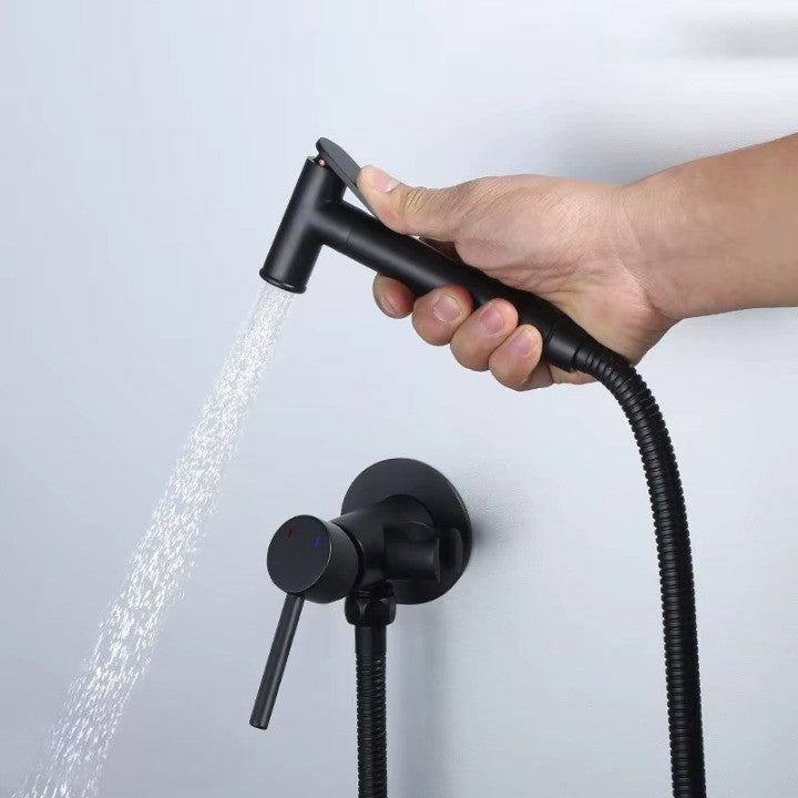 Skanto | Altijd Schone Wandmontage Bidet Spraykraan Set