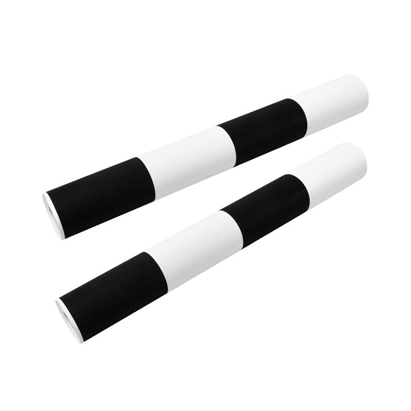 Eenvoudige brede strepen Niet-klevende behang voor koffiehuis en kledingwinkel, 33 voet x 20,5 inch