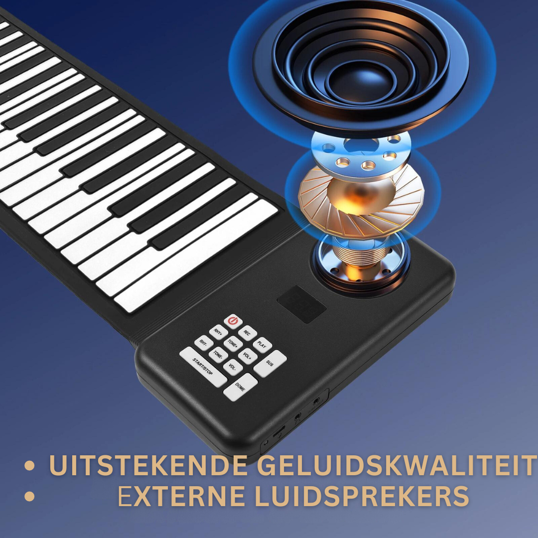MelodyMate | De draagbare piano die in je avontuurlijke leven past