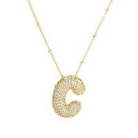 Diamanten Ketting met Letter