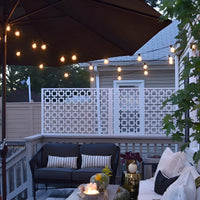 FairyFlicker Lichtenketens – Luxe Terrasverlichting met waterdichte bescherming