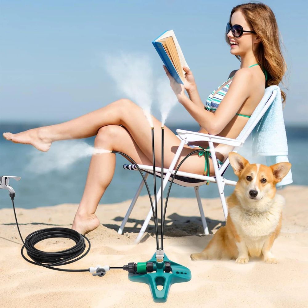 Buiten Mist Systeem Vrijstaande Patio Koeling Spray Apparaat