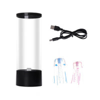 Kleurveranderende sensorische lamp met medusa