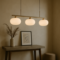 Moderne 3-Lichts Bauhaus Eiland Hanglamp