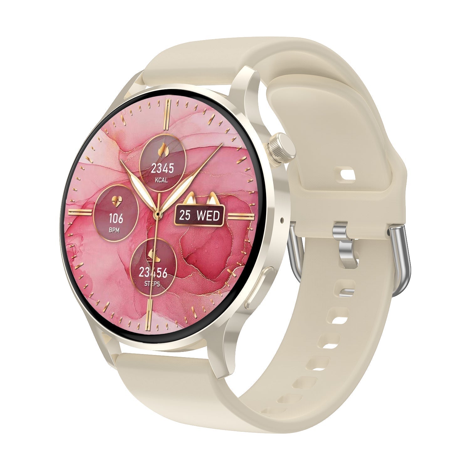 Skanto | Bloedglucose Bloeddruk Bloedzuurstof Slaapmonitor Waterdichte Smartwatch