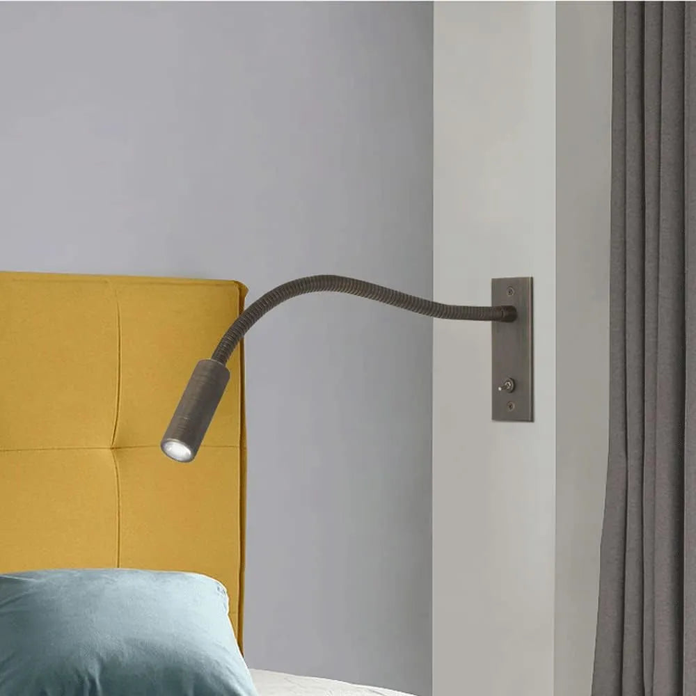 Vynex Minimalistische Lees Verstelbare Spot Wandlamp