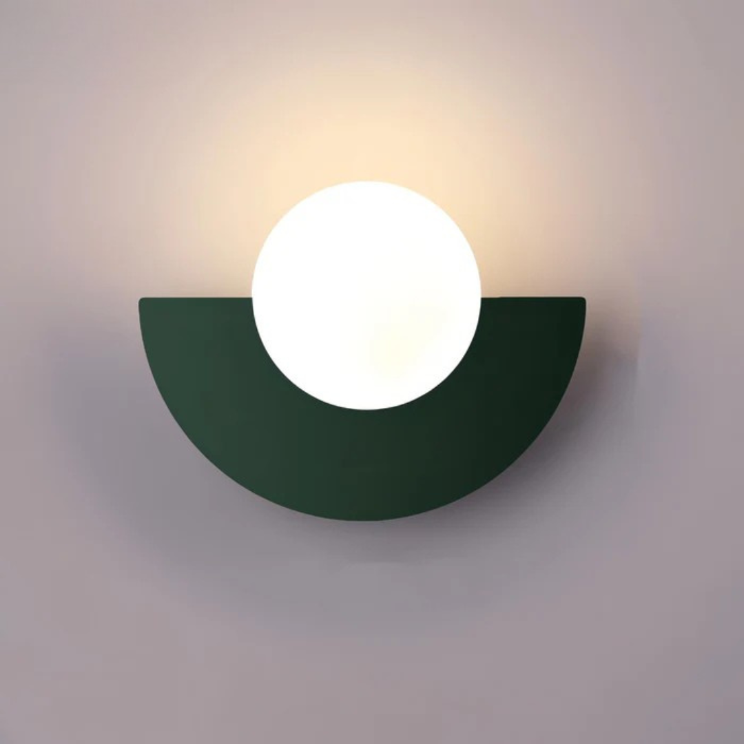 Moderne Minimalistische Glazen Globe Wandlamp LED 1-Licht