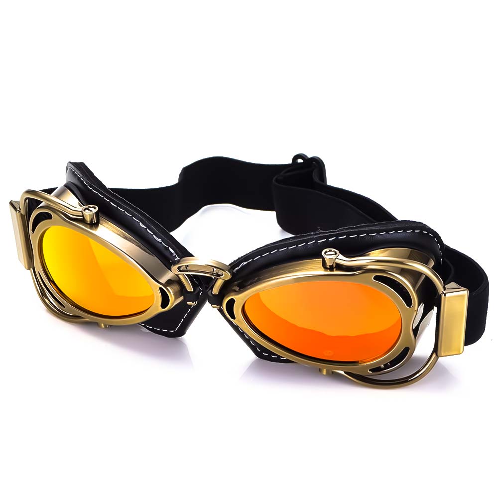 Tijdloze Klassieke Goggles Voor Motorrijders Met Oogbescherming
