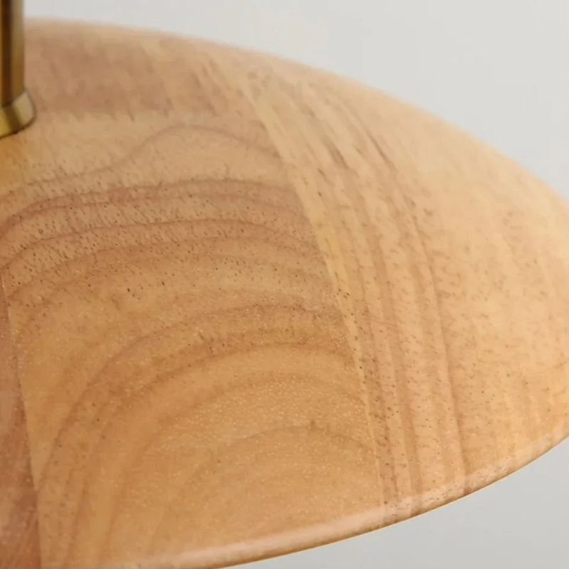 Virena - Nordic Minimalistische Houten LED Hanglamp