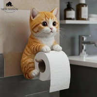 PurrRoll – De charmante katten-toiletrolhouder!