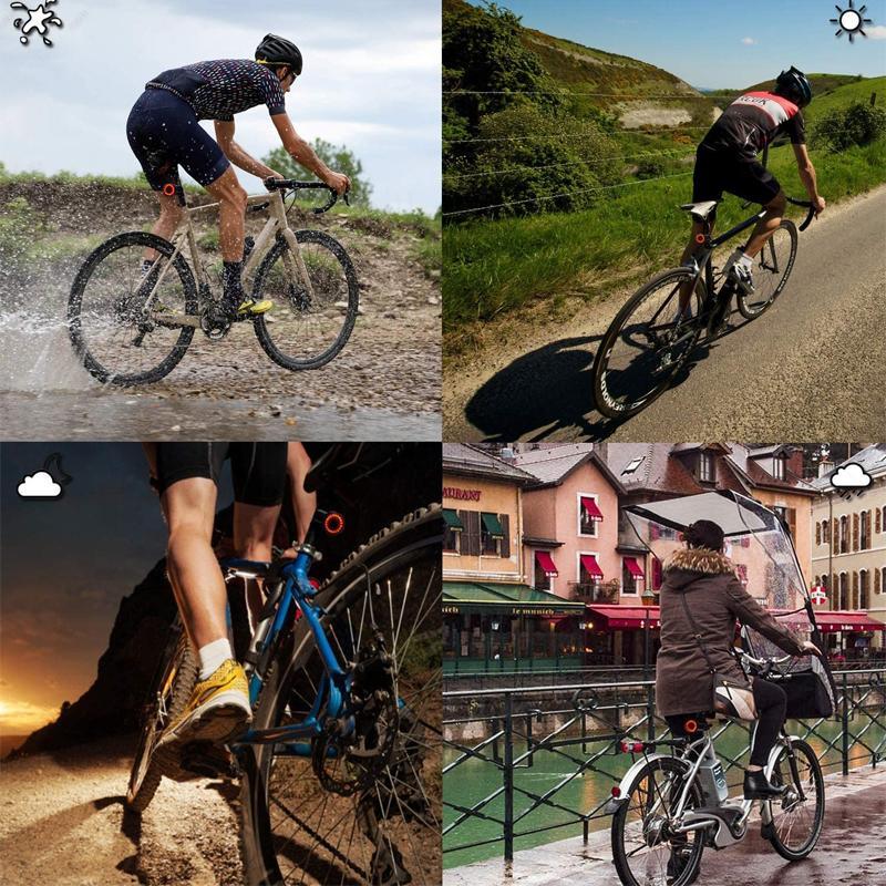 Ultra-intelligent achterlicht voor fiets