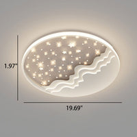 LunaAura LED-Plafondlamp | Hemels Maan-Star-Design