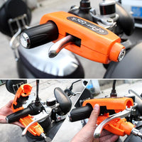 1+1 GRATIS | CapsLock Motorhandgreepslot | Effectief Stuurslot | Diefstalbeveiliging voor Scooters & Motoren