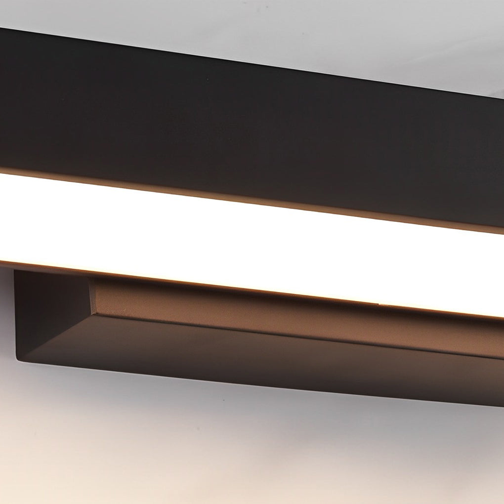 Moderne LED Wandlamp met Bewegingssensor en Zwarte Behuizing
