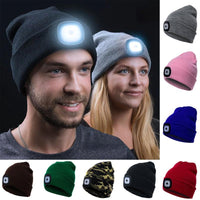 LED Gebreide Winter Beanie Hoed