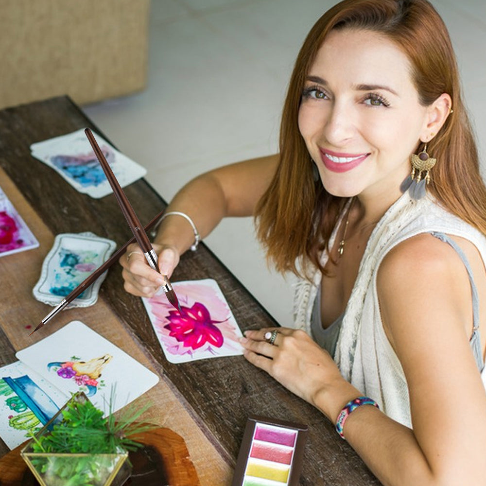 50% KORTING | CréaLine™ | Premium Kunstkwasten