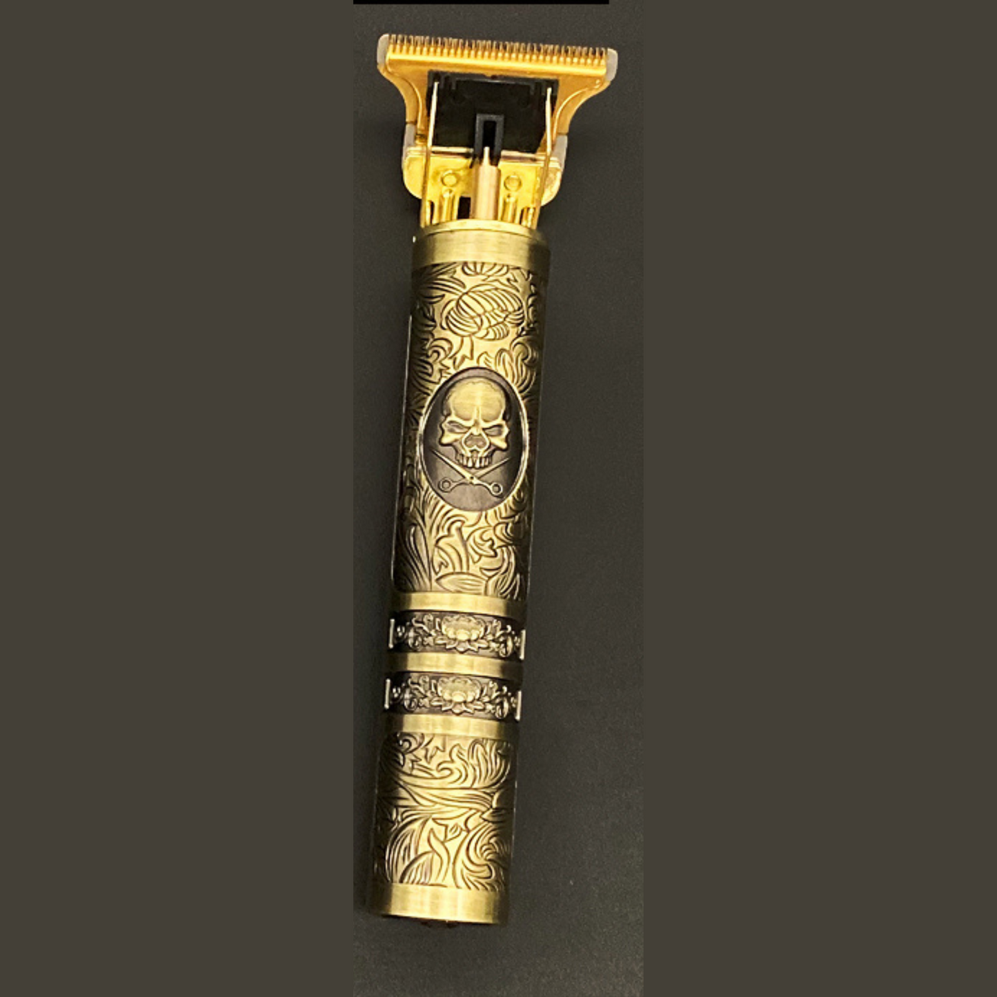 Lunero Skull Vintage Trimmer | De Barber Trend van dit jaar! - Oplaadbaar incl. Opzetstukken