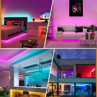 Smart Glow LED-stripverlichting | Bluetooth neon led verlichting met energiezuinige diodes en eenvoudige installatie