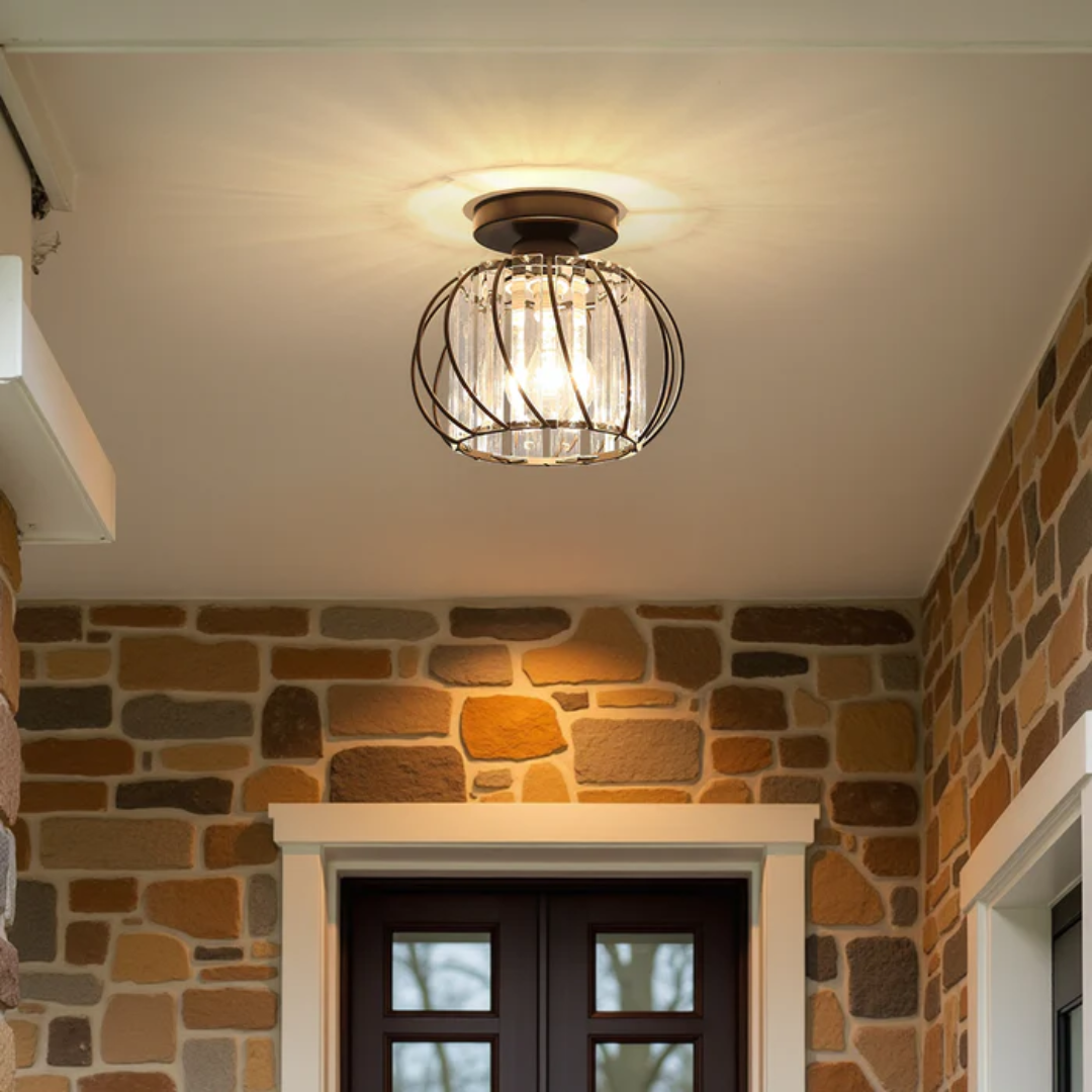 Panacea - Moderne Glas Plafondlamp