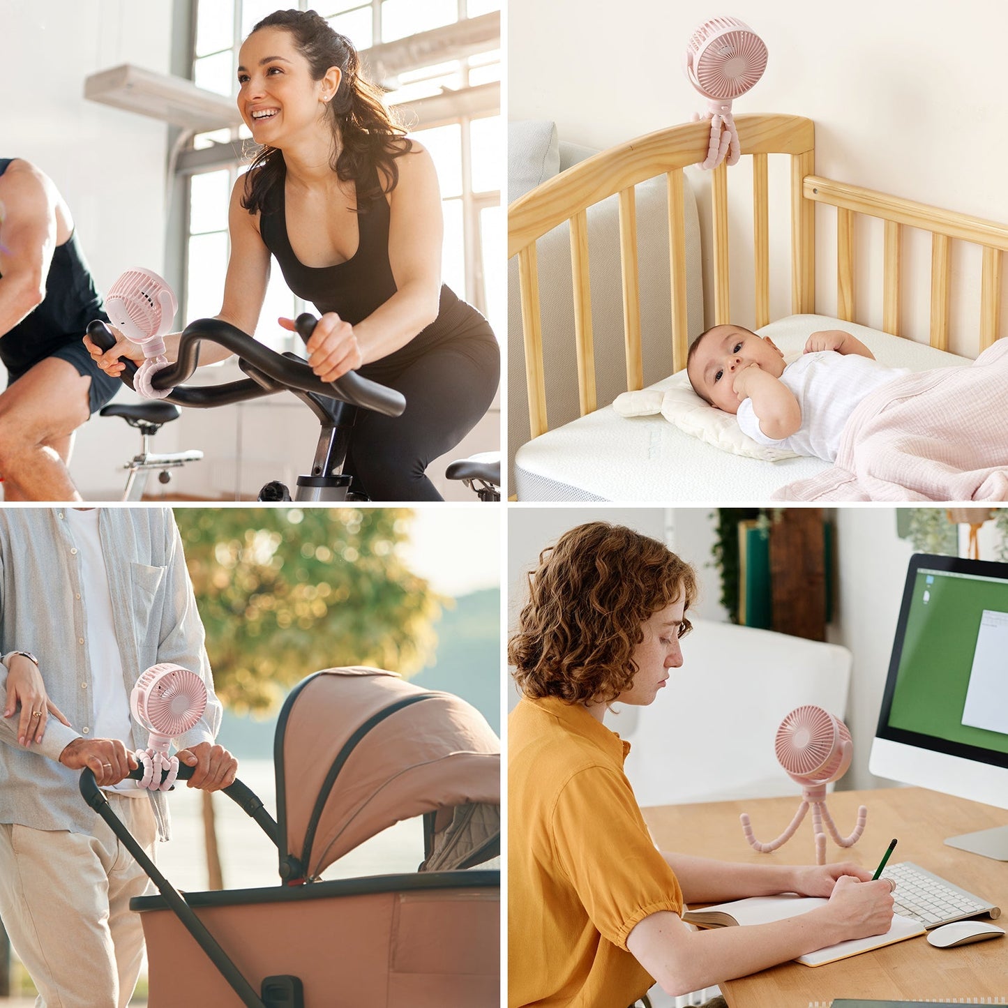 USB Oplaadbare Handventilator voor Reizen