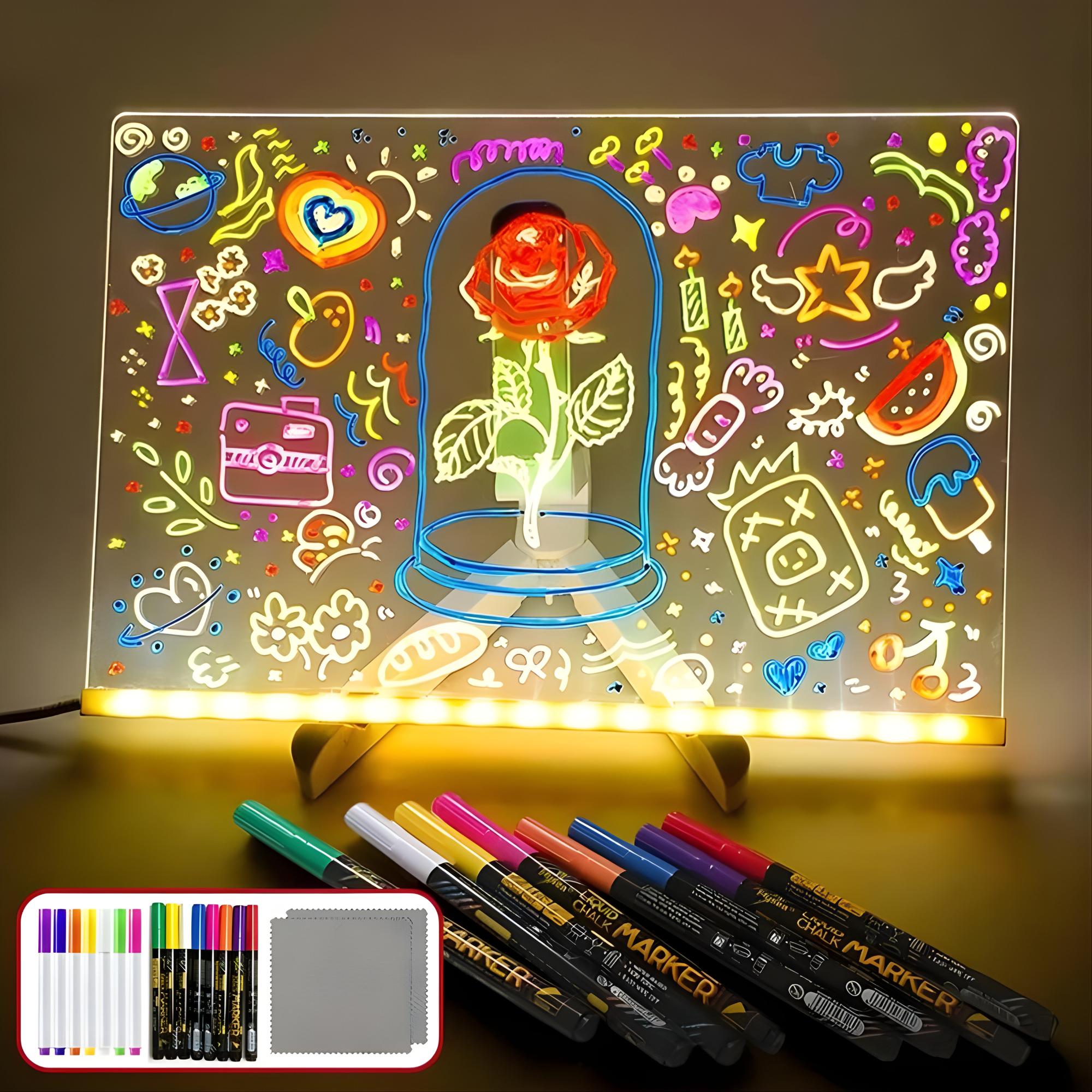 GlowBoard™ – Creatief Lichtpaneel