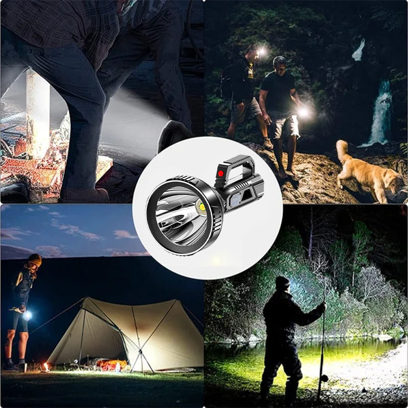 Oplaadbare Handheld Spotlight Zaklamp