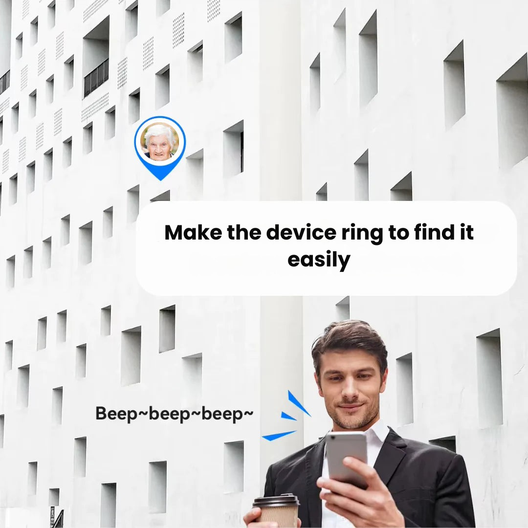 Real-Time GPS Tracker Voor Senioren Met Waterdichte Tracking En Geen Kosten