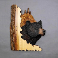 Dieren Houtsnijwerk Wanddecoratie