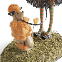 Halloween-Figurine | Handgemaakte Hexendecoratie | Hars