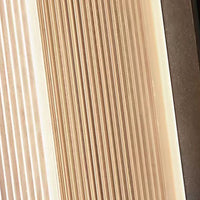 Yerin Wandlamp Buiten Vierkant Modern Metaal Acryl Bruin Terras