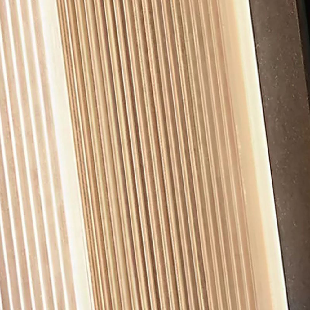 Yerin Wandlamp Buiten Vierkant Modern Metaal Acryl Bruin Terras