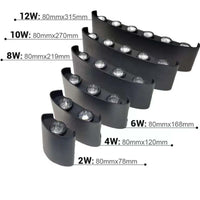 Tronix Moderne Rechthoekige Wandlamp Zwart/Wit. Gang