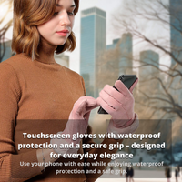 Verwarmde Handschoenen voor Vrouwen VK – Dames Thermische Waterdichte Winterhandschoenen met Touchscreen & USB Oplaadbaar Warm Ontwerp