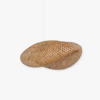 Rinwa Hanglamp Nuage Bohème. Bamboe. Hout. Woonkamer