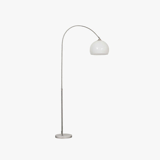 Mira Vloerlamp Dôme Modern Metaal/Marmers/Acryl Wit/Oranje Woonkamer