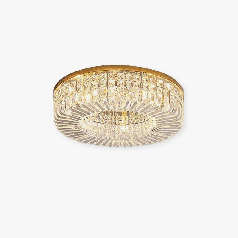 Kristy Luxe Plafondlamp van Metaal/Kristal