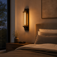 Retro E27 industriële wandlamp | Klassieke wandlamp met modern LED-ontwerp voor thuisdecoratie