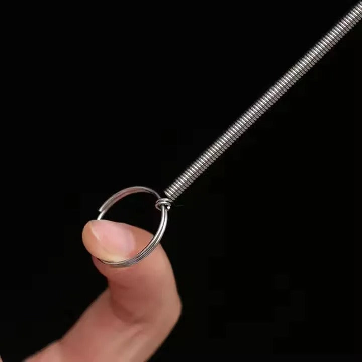 Flexibele Schoonmaakborstel voor Koelkast - Nylon & Roestvrij Staal