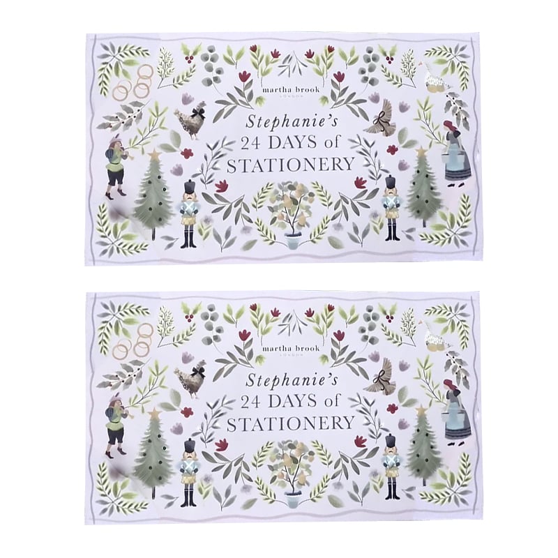 JollyJournals - Stationery Advent Calendar van 24 Dagen