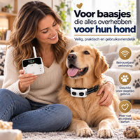 2-in-1 Draadloze Hondenomheining & Trainingshalsband – Cadeau voor Hondenliefhebber