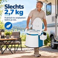 Draagbaar Campingtoilet voor Camper, Caravan & Kamperen