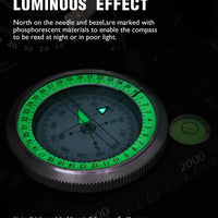 Multifunctionele Militaire Richtkompas met Clinometer