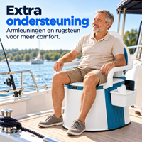 Draagbaar Boottoilet voor Boot, Watersport & Vissen