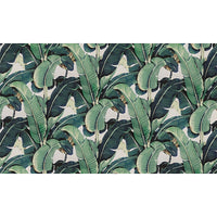 Grote Minimalistische Wandbekleding in Groene Bananenbladeren Wanddecoratie, Op Maat Gemaakt