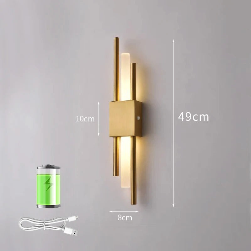 AstraBeam Oplaadbare LED Wandlamp Draadloos