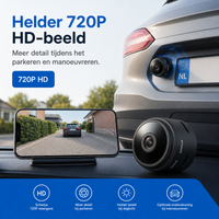 AutoVision | Draadloze HD Achteruitrijcamera voor Auto & Smartphone